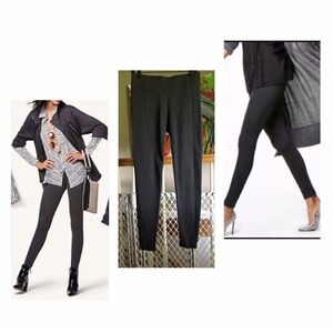 Cabi ponte slim gray slim leggings (M)